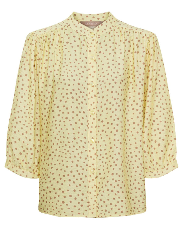 Marta Du Chateau - Mdcdestiny Blouse 8044 - Giallox25557 Bluser 