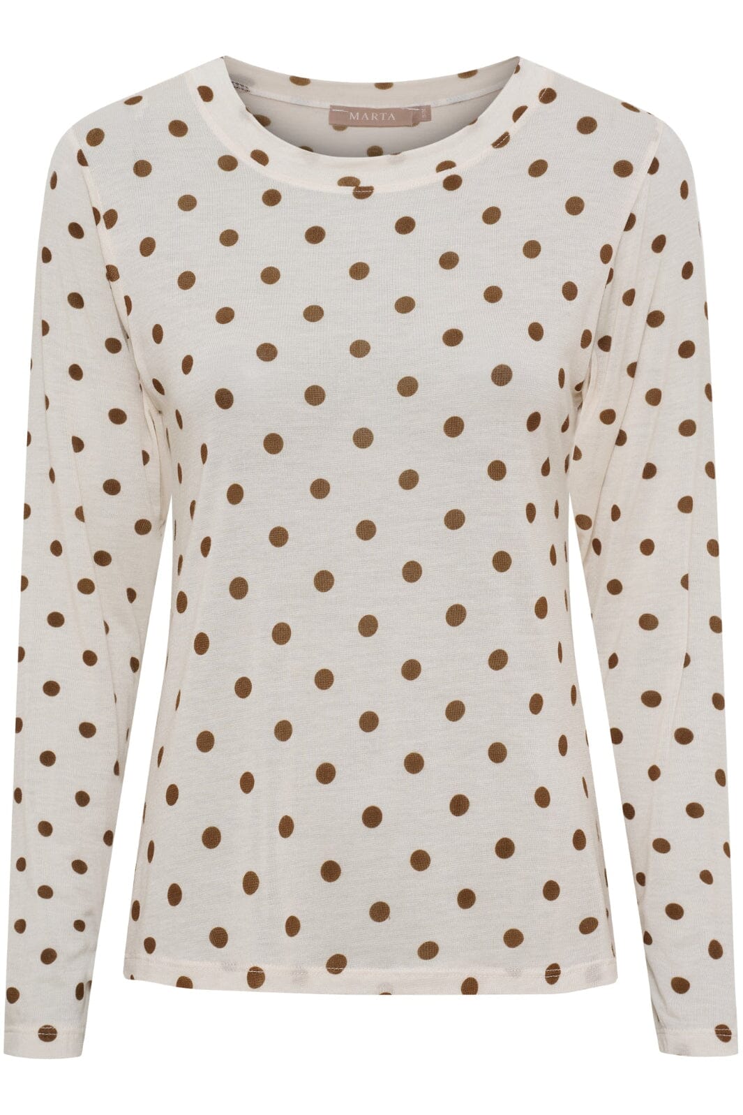 Marta Du Chateau - Mdcelissa Top 7914 - Beige1259Tpu Bluser 