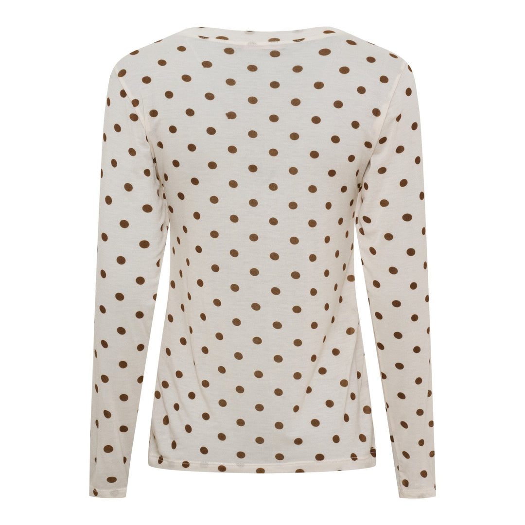 Marta Du Chateau - Mdcelissa Top 7914 - Beige1259Tpu Bluser 