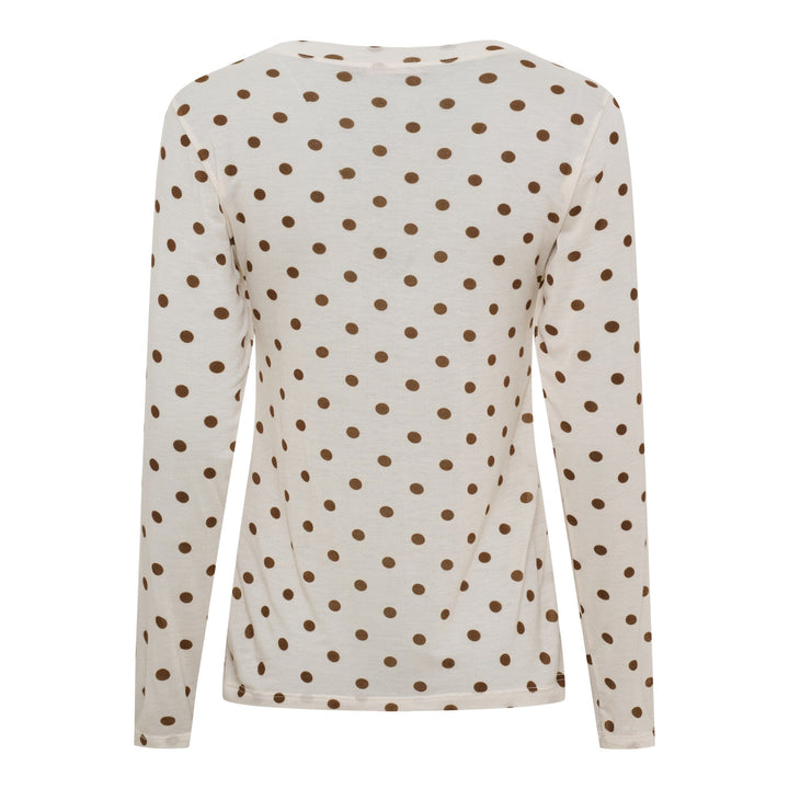 Marta Du Chateau - Mdcelissa Top 7914 - Beige1259Tpu Bluser 