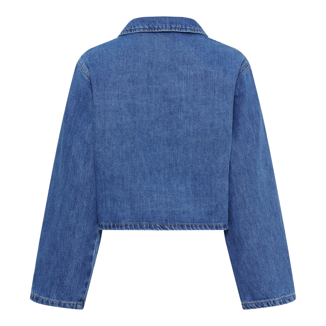 Marta Du Chateau - Mdcerin Jacket MDC248-V9105 - Blue Denim Jakker 