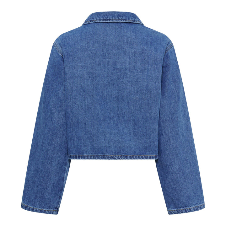 Marta Du Chateau - Mdcerin Jacket MDC248-V9105 - Blue Denim Jakker 