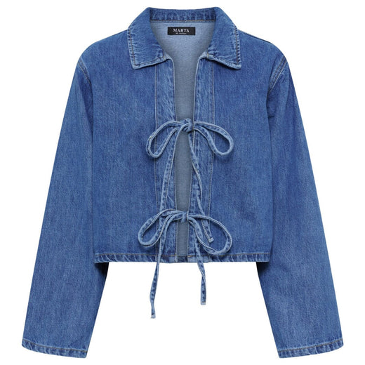 Marta Du Chateau - Mdcerin Jacket MDC248-V9105 - Blue Denim Jakker 