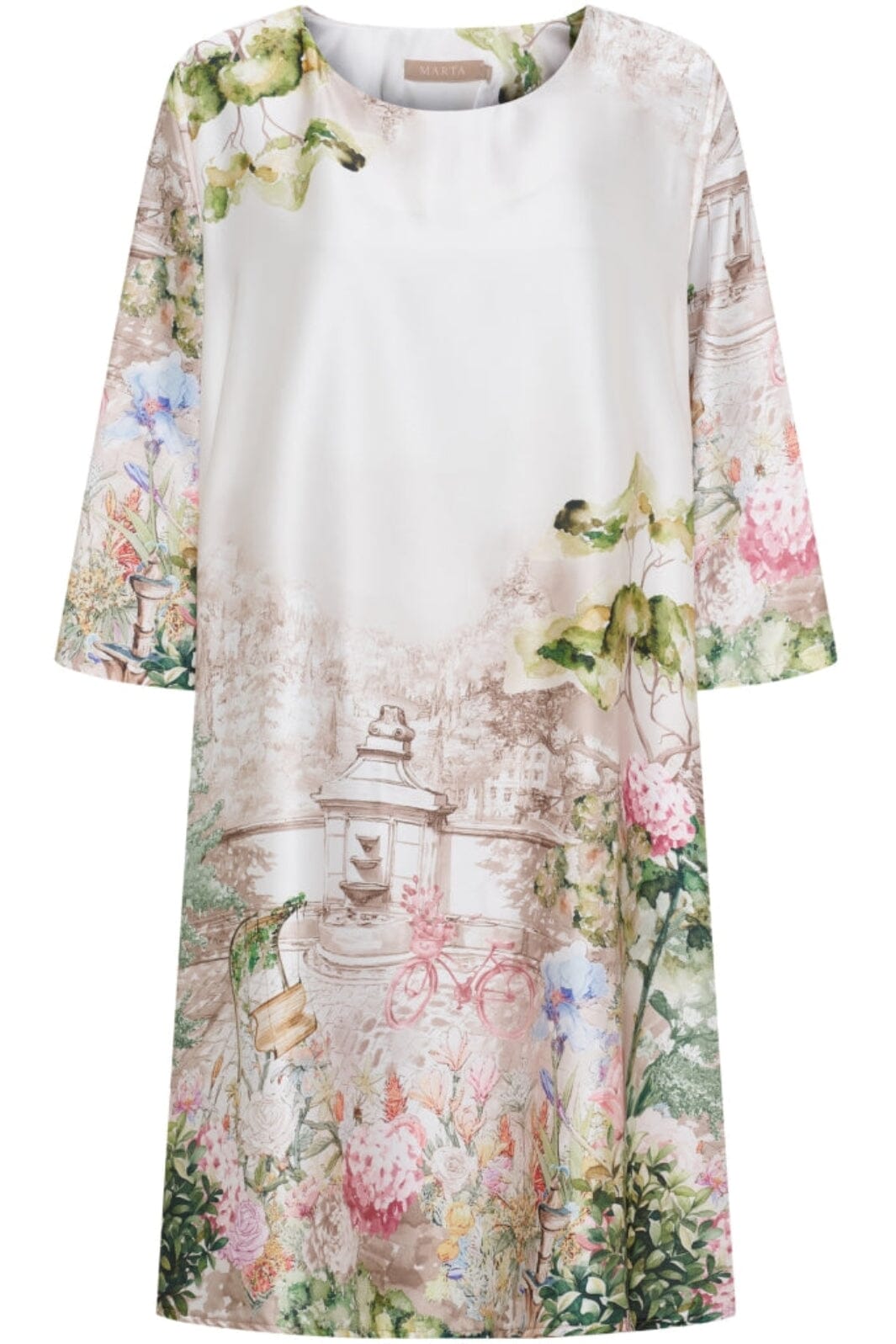 Marta Du Chateau - Mdcfabiana Dress 7872 - Panna Kjoler 