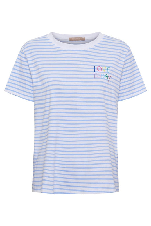 Marta Du Chateau - Mdcfiora Tee 22585 - Celeste