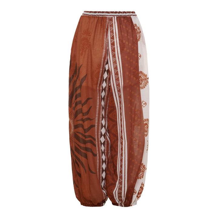 Marta Du Chateau - Mdcfiorenza Pants 56691M - Brown Bukser 