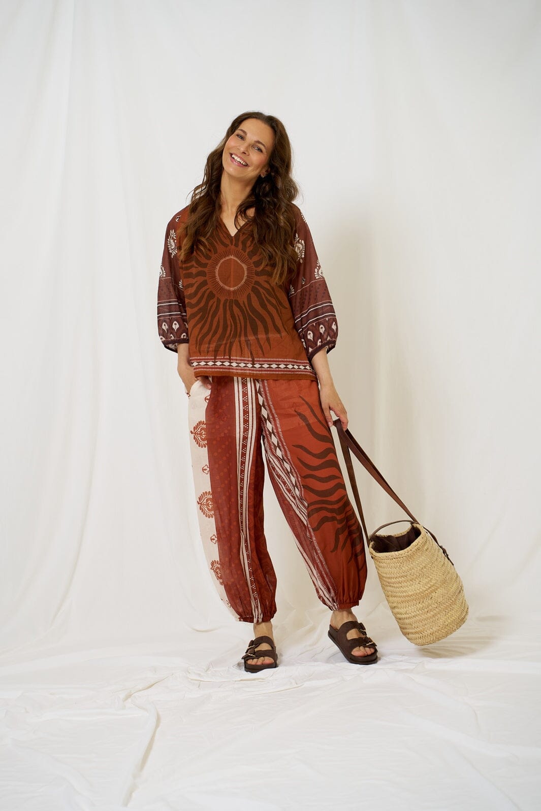 Marta Du Chateau - Mdcfiorenza Pants 56691M - Brown