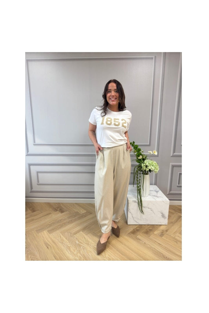 Marta Du Chateau - Mdcgilly Pants 56172 - Beige31A