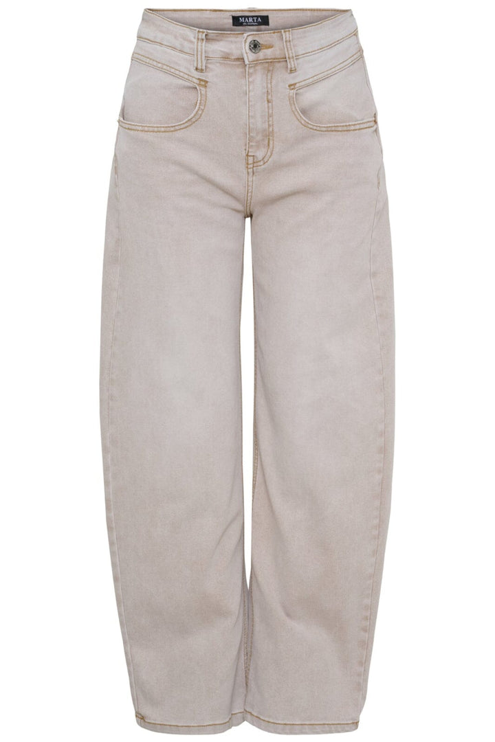 Marta Du Chateau - Mdchelle Jeans MDC236-JP9095 - Mocha Jeans 