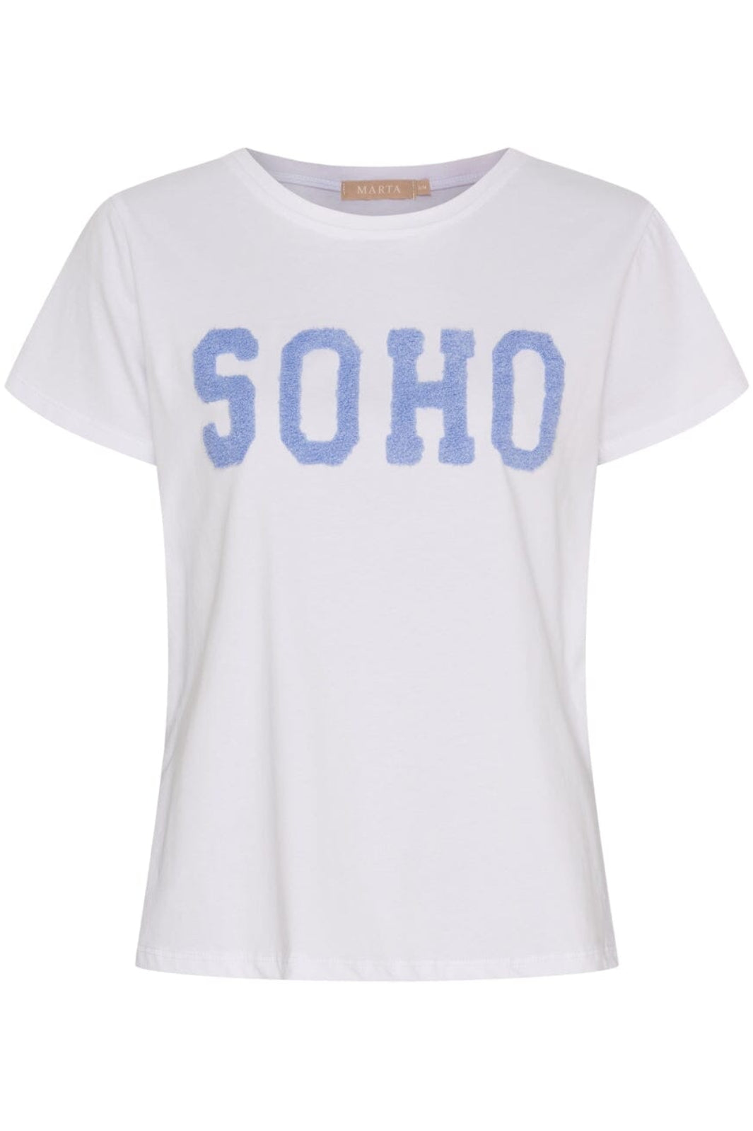 Marta Du Chateau - Mdcherdis Tee 84275 - White/Sky