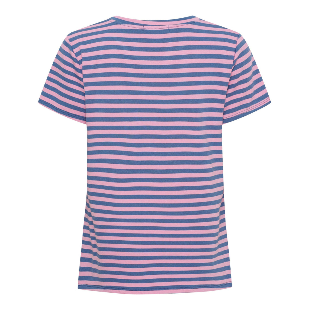 Marta Du Chateau - Mdchertha Tee 84275-1852S - Pink/Jeans T-shirts 