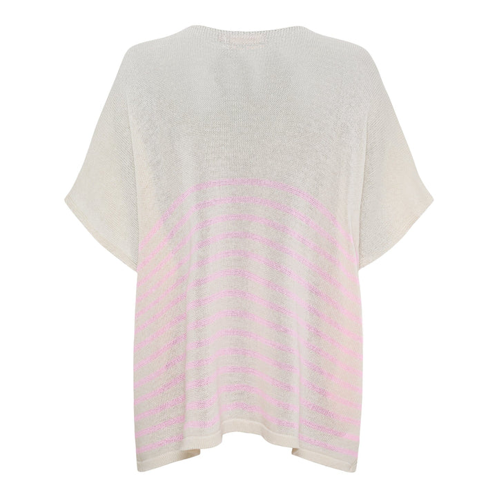 Marta Du Chateau - Mdcjulissa Knit Al6108 - Baby Pink Strikbluser 