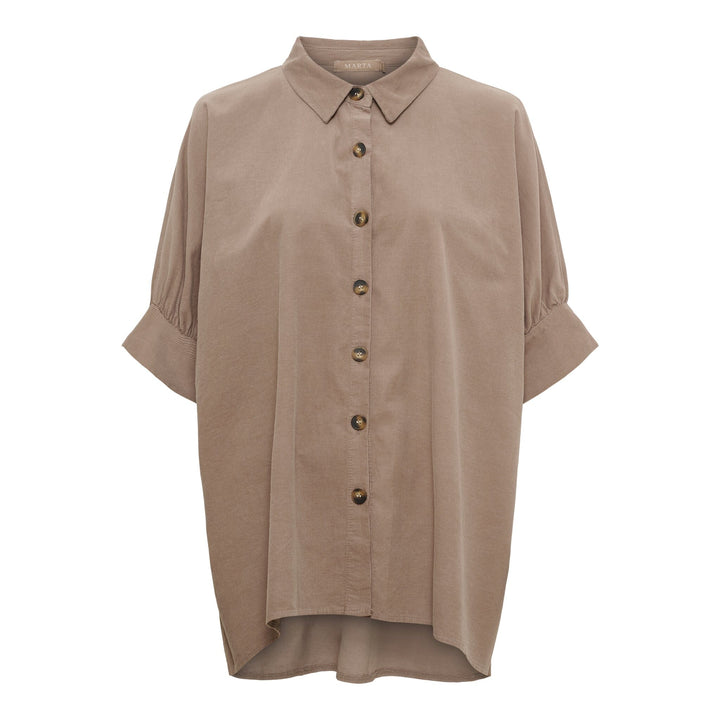 Marta Du Chateau - Mdckaori Shirt 86250v - Tortora82751 Skjorter 