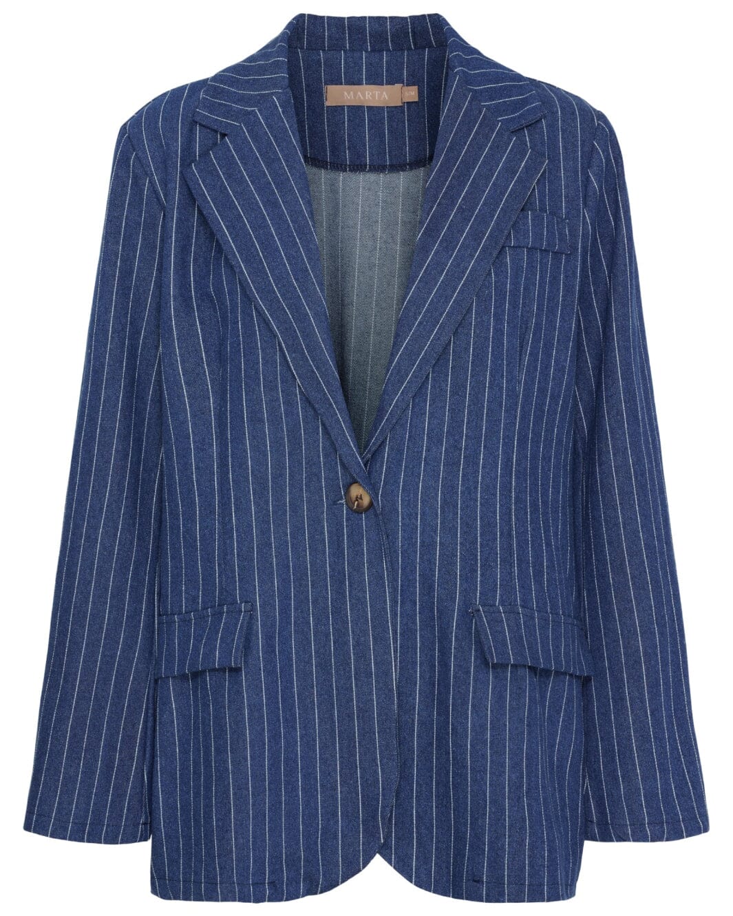 Marta Du Chateau - Mdclenia Blazer 55167M - Denim Blazere 