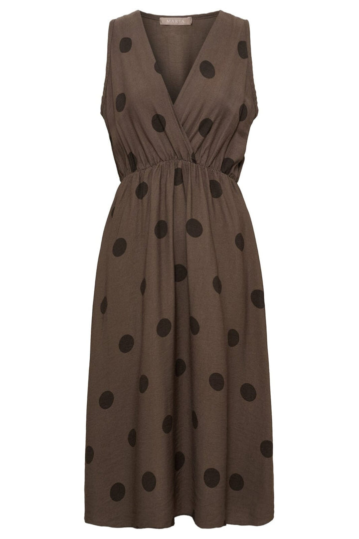 Marta Du Chateau - Mdclinetta Dress 23126 - Brown Kjoler 