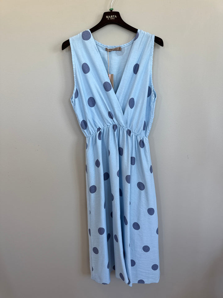 Marta Du Chateau - Mdclinetta Dress 23126 - Celeste Kjoler 