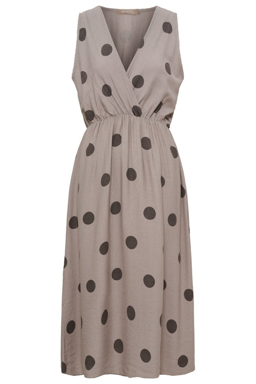 Marta Du Chateau - Mdclinetta Dress 23126 - Fango Kjoler 