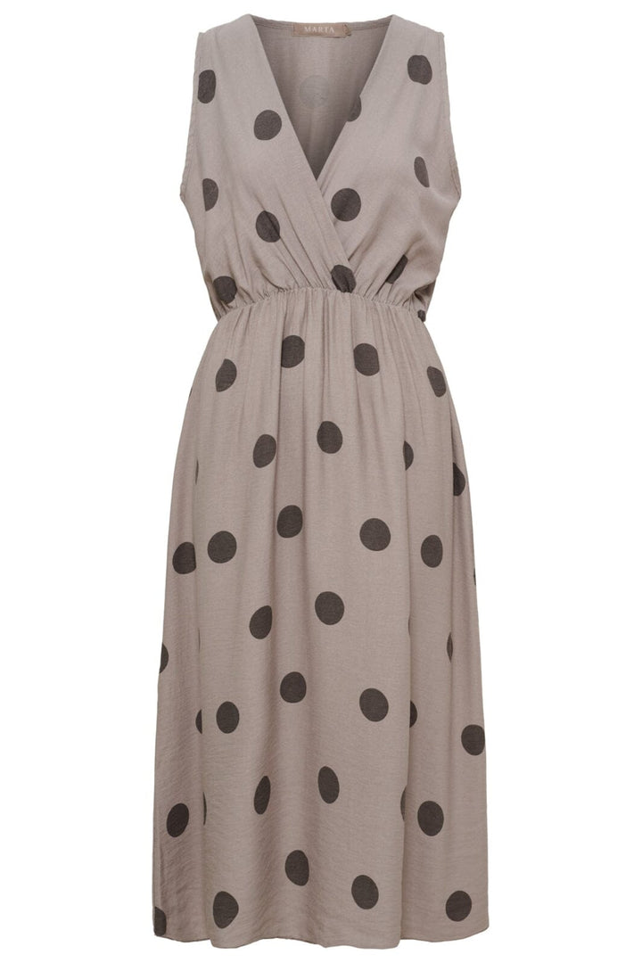 Marta Du Chateau - Mdclinetta Dress 23126 - Fango Kjoler 