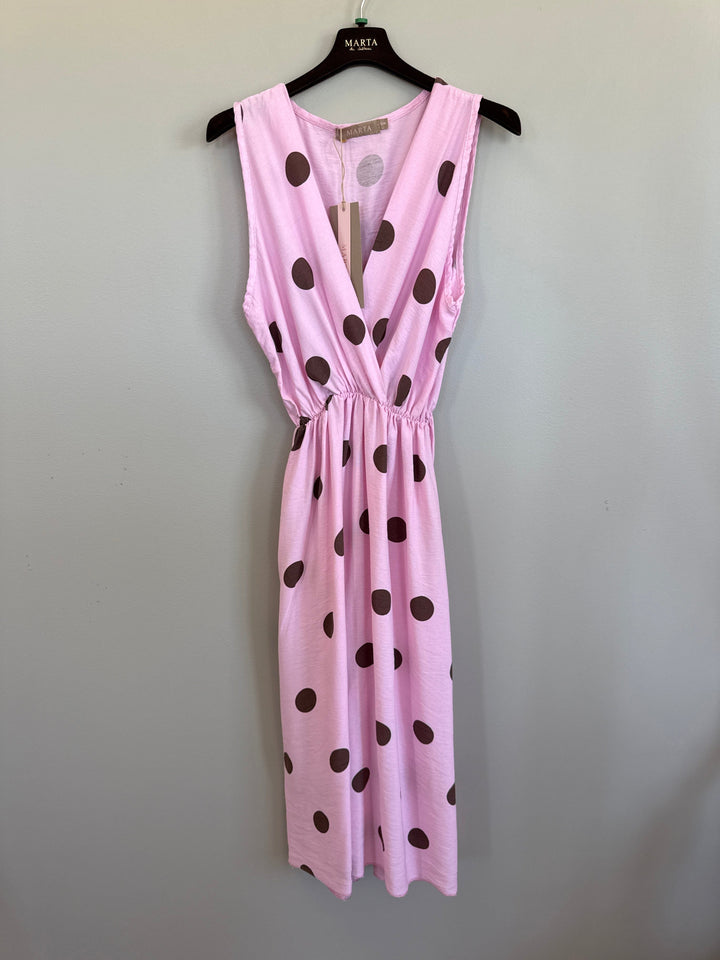 Marta Du Chateau - Mdclinetta Dress 23126 - Pink Kjoler 