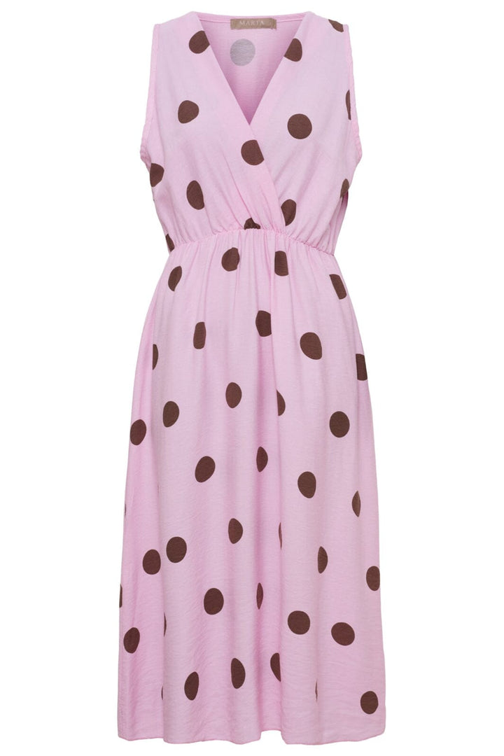 Marta Du Chateau - Mdclinetta Dress 23126 - Pink Kjoler 
