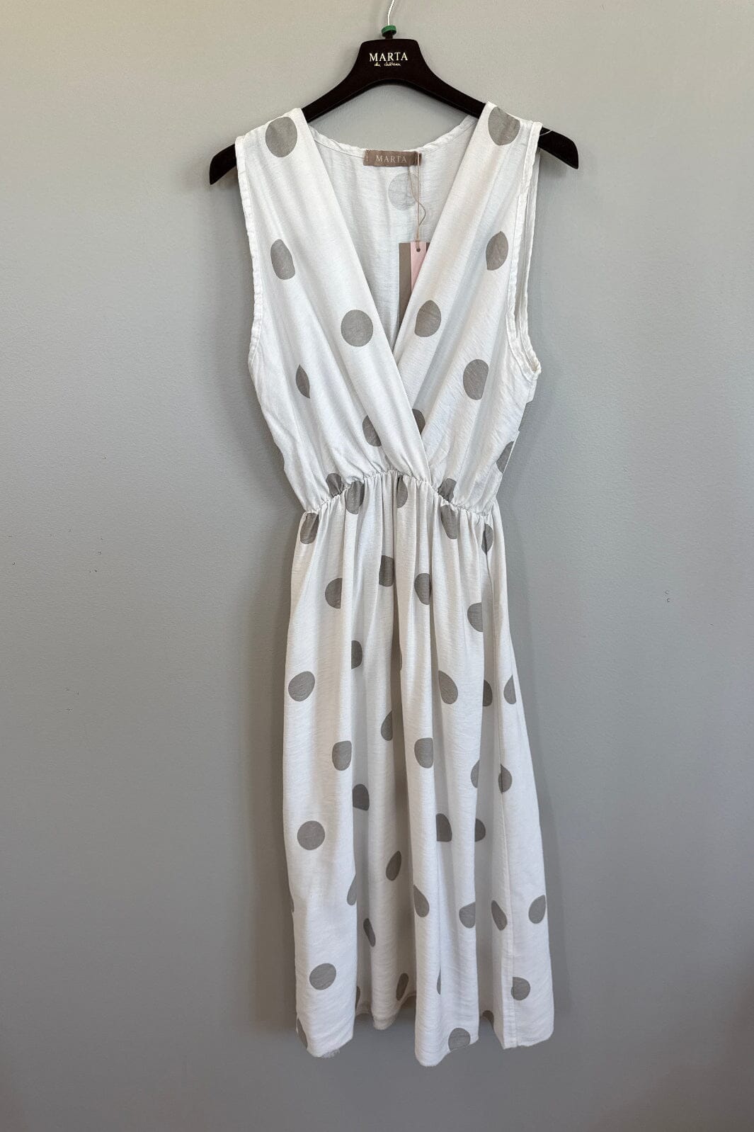 Marta Du Chateau - Mdclinetta Dress 23126 - White Kjoler 