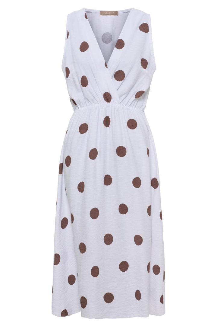 Marta Du Chateau - Mdclinetta Dress 23126 - White Kjoler 