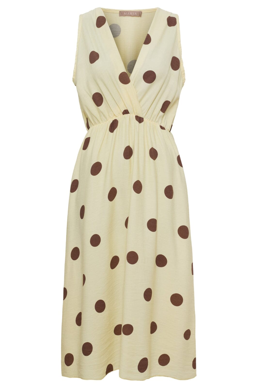 Marta Du Chateau - Mdclinetta Dress 23126 - Yellow Kjoler 