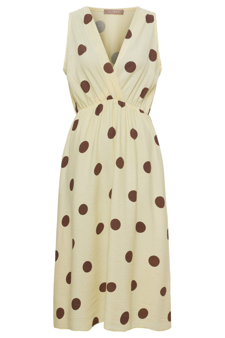 Marta Du Chateau - Mdclinetta Dress 23126 - Yellow Kjoler 