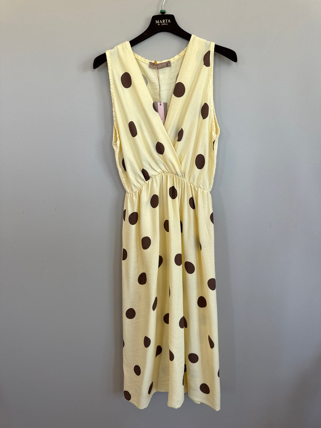 Marta Du Chateau - Mdclinetta Dress 23126 - Yellow Kjoler 