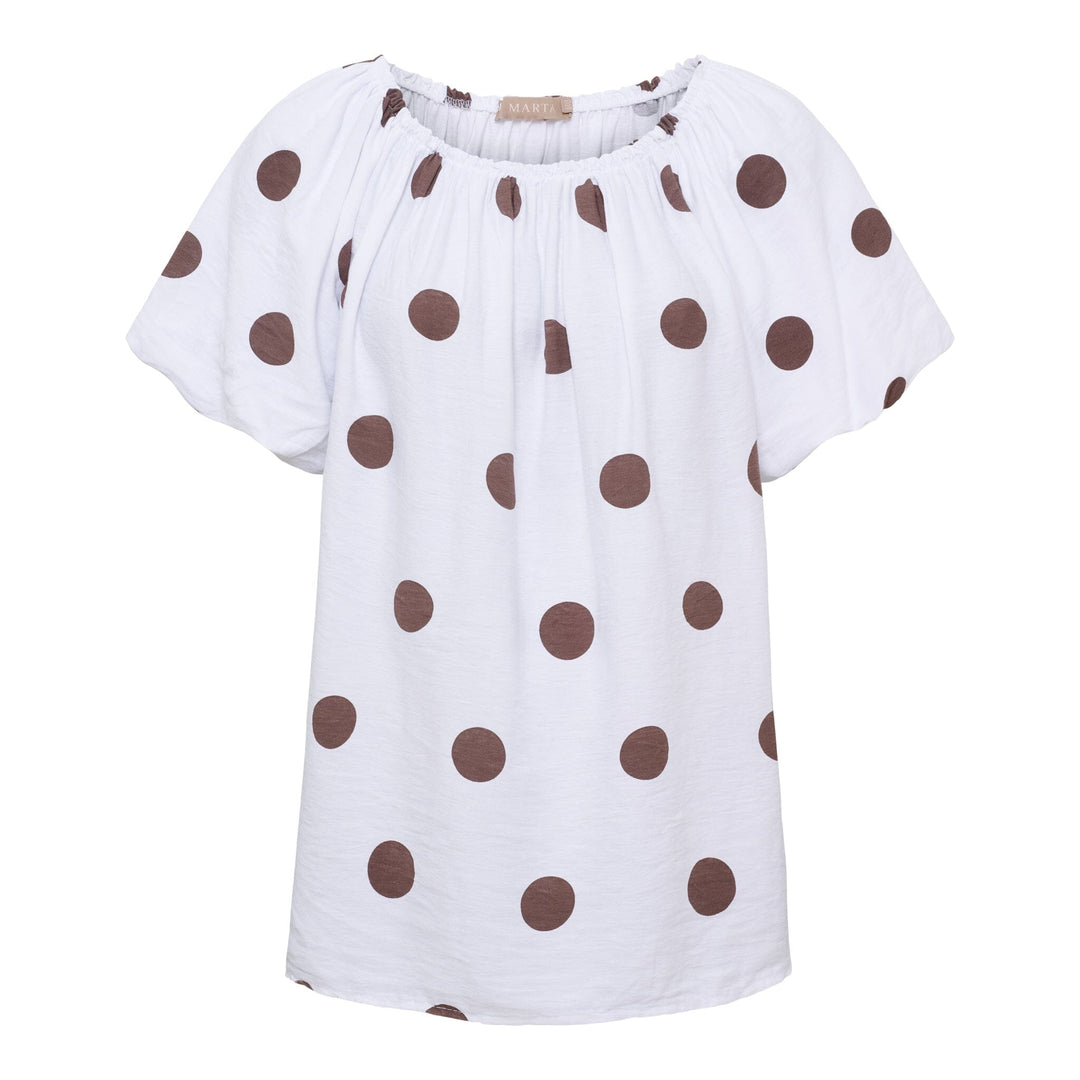 Marta Du Chateau - Mdcluciana Top 26136 - White Toppe 