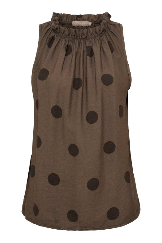 Marta Du Chateau - Mdclucina Top 2319 - Brown Toppe 