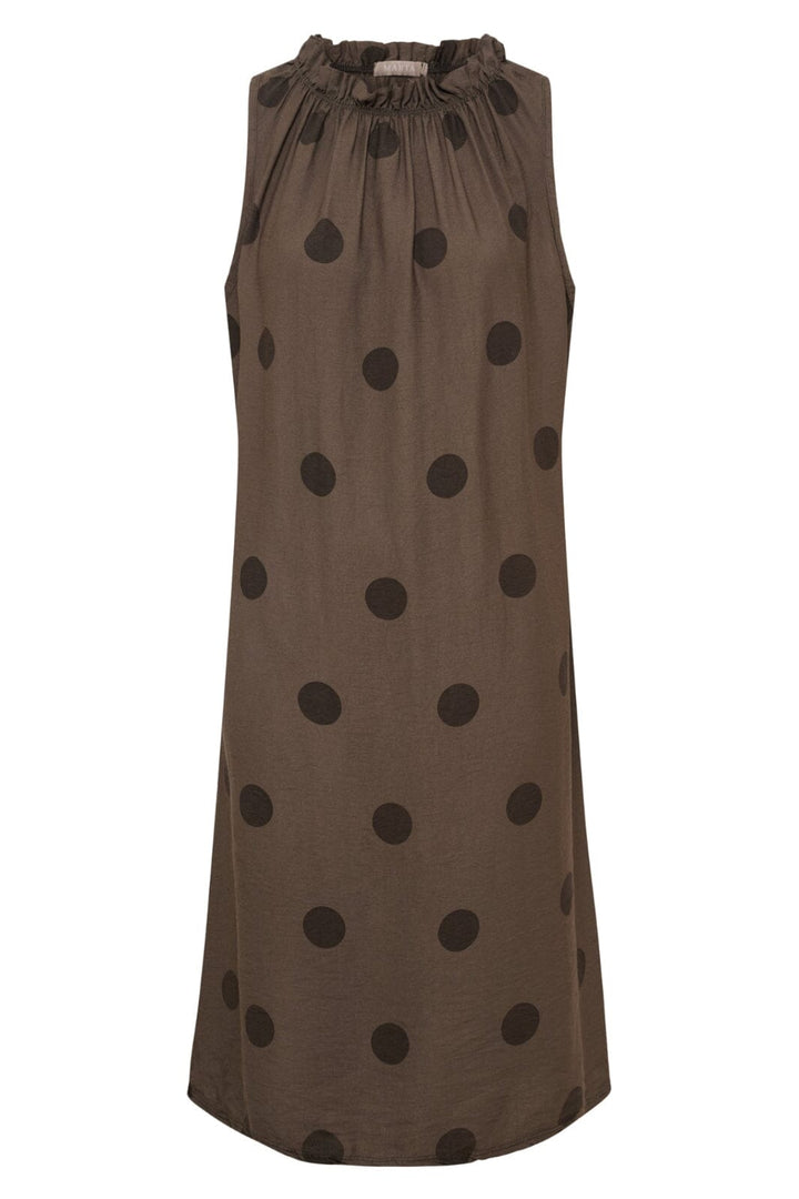 Marta Du Chateau - Mdcluppa Dress 2315B - Brown Kjoler 