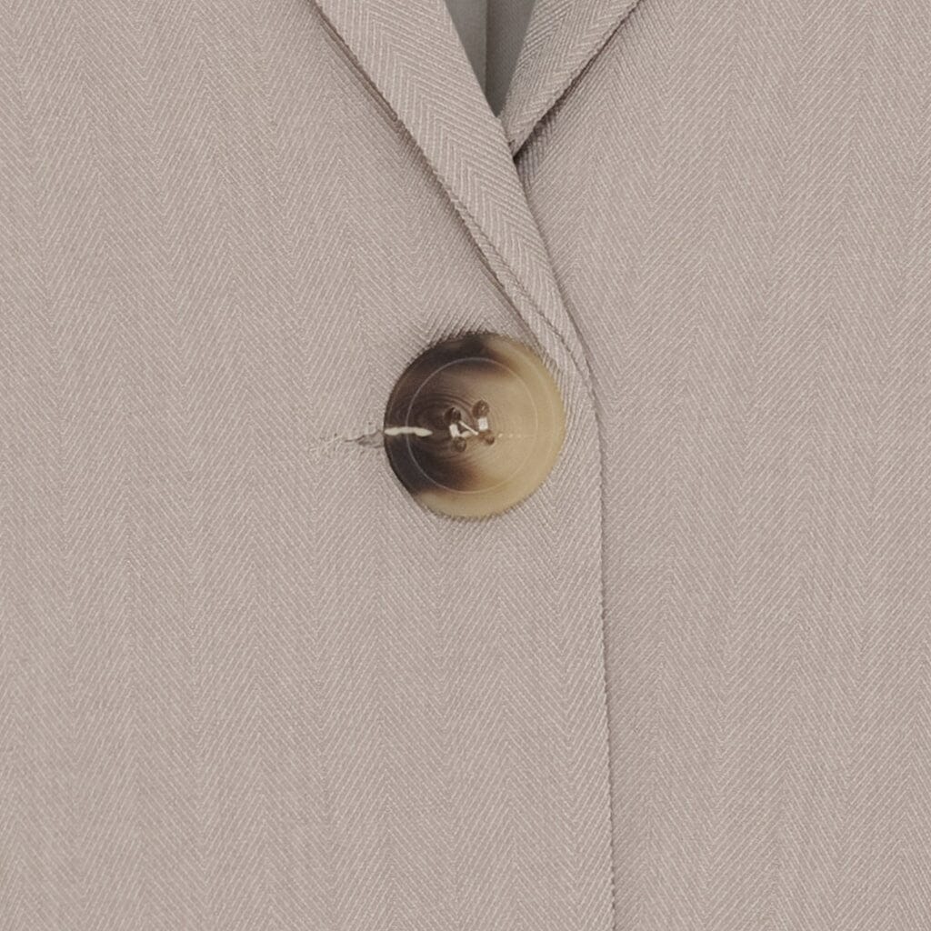 Marta Du Chateau - Mdcmajken Blazer 15502RC - Dark Beige Blazere 