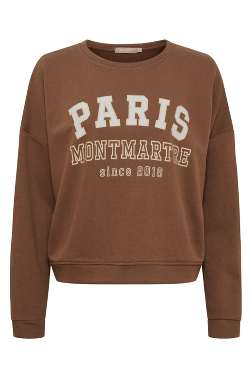Marta Du Chateau - Mdcoceana Sweatshirt 261838 - Chocolato6 Sweatshirts 