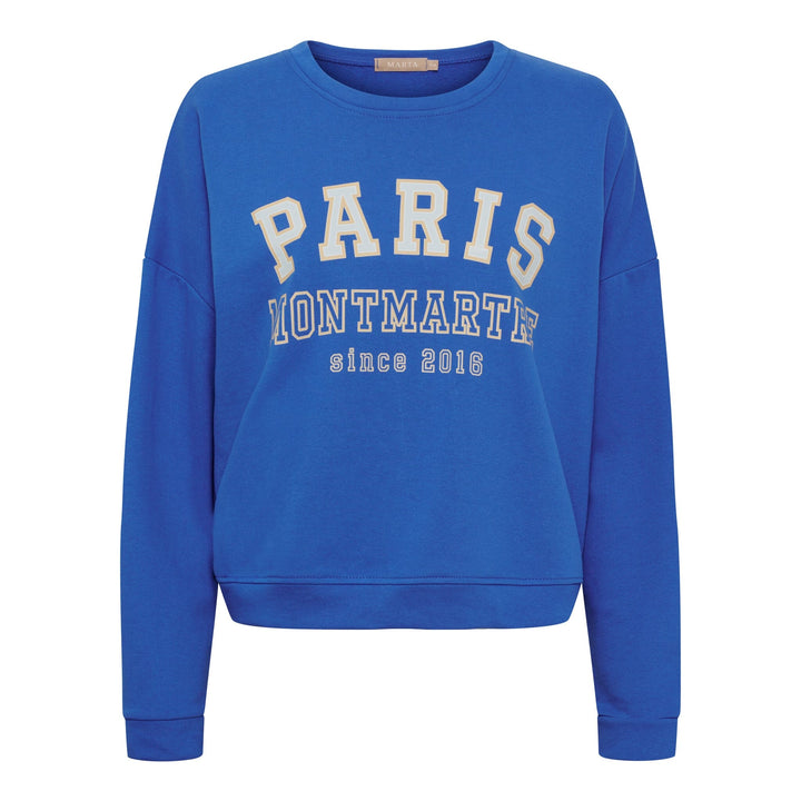 Marta Du Chateau - Mdcoceana Sweatshirt 261838 - Royal16 Sweatshirts 