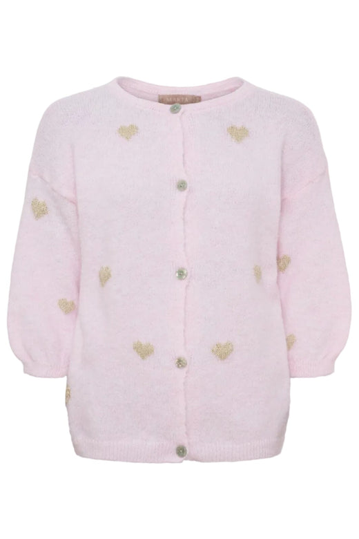Marta Du Chateau - Mdcparisa Knit 9647 - Rose Strikbluser 