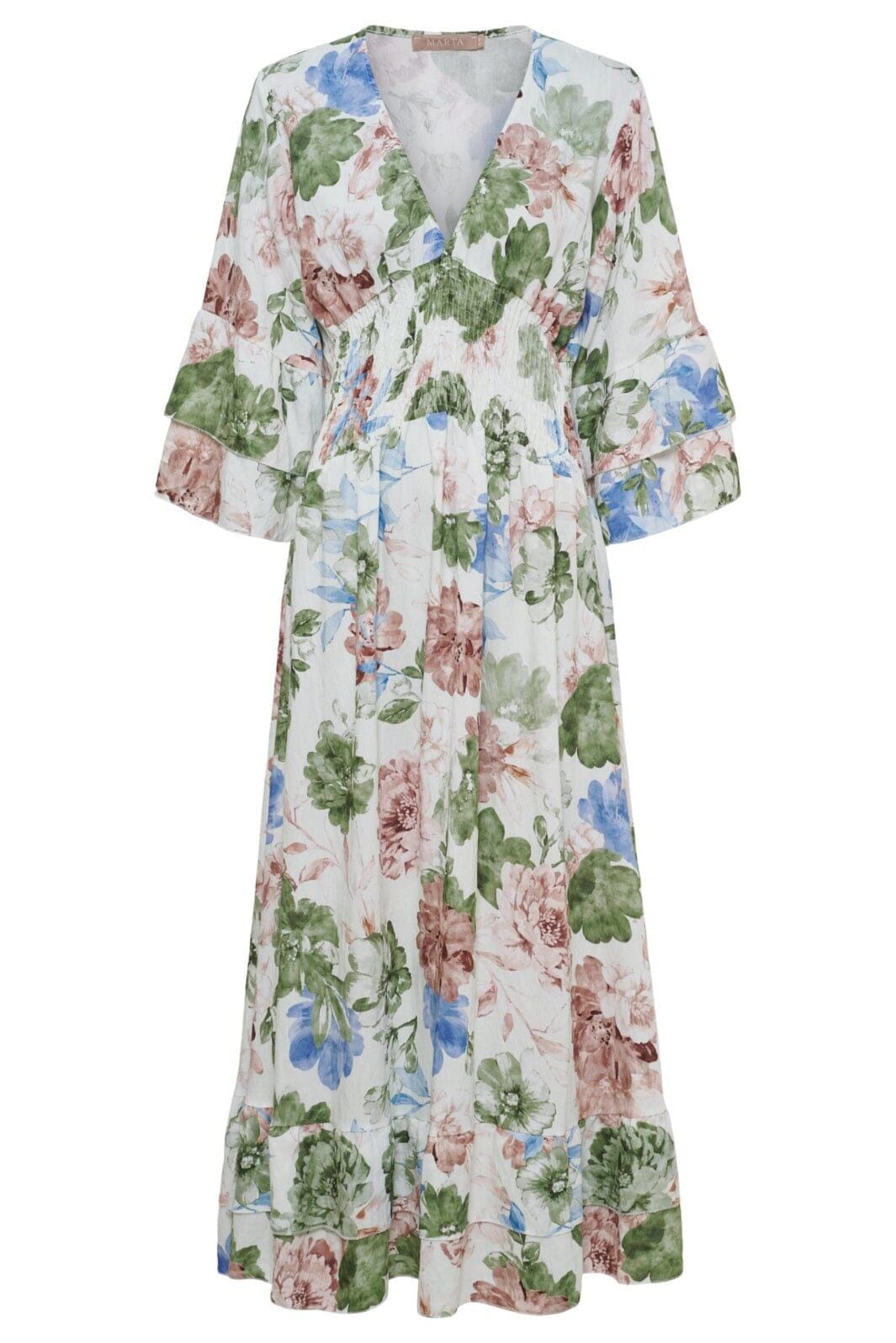 Marta Du Chateau - Mdcpetronella Dress 5234 - Cream1392tpa Kjoler 