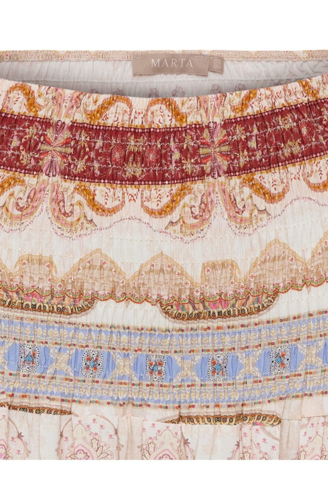 Marta Du Chateau - Mdcprincess Skirt 5201 - Beige6534Tpk