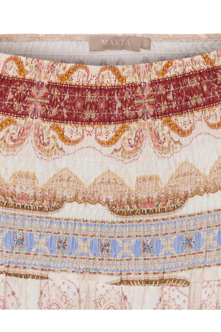 Marta Du Chateau - Mdcprincess Skirt 5201 - Beige6534Tpk