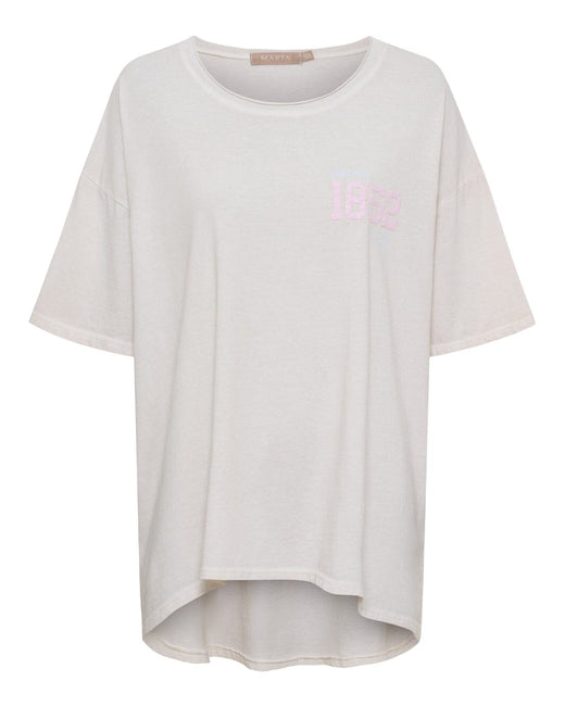 Marta Du Chateau - Mdcraniella Tee 69981 - Beige T-shirts 