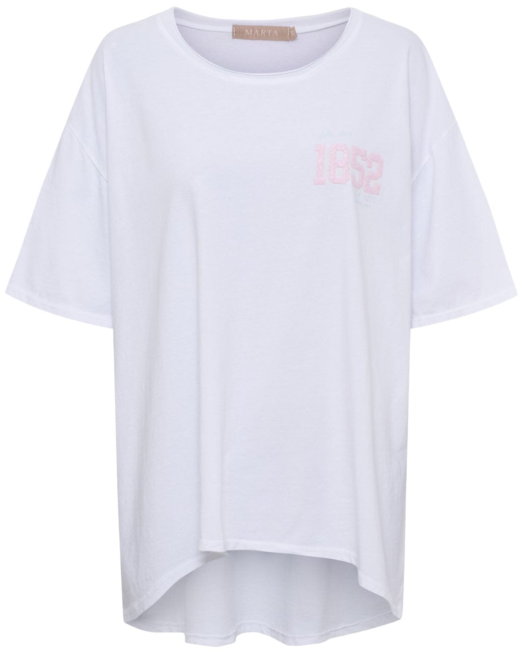Marta Du Chateau - Mdcraniella Tee 69981 - White T-shirts 