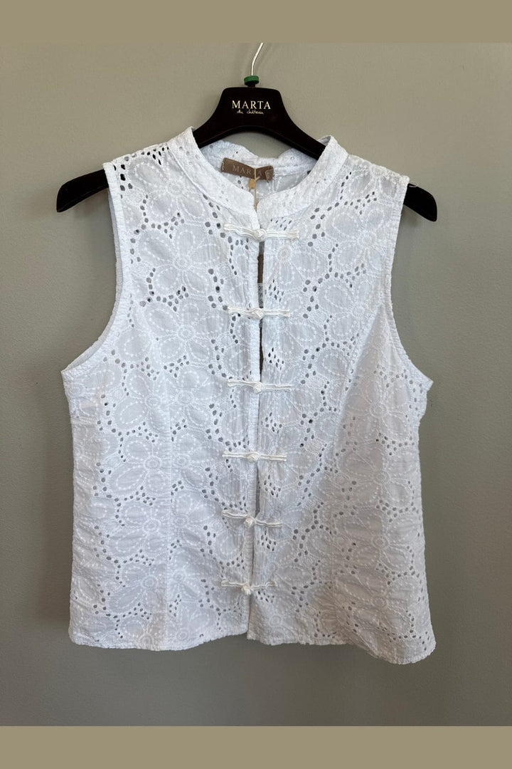 Marta Du Chateau - Mdcravella Top 268613 - White