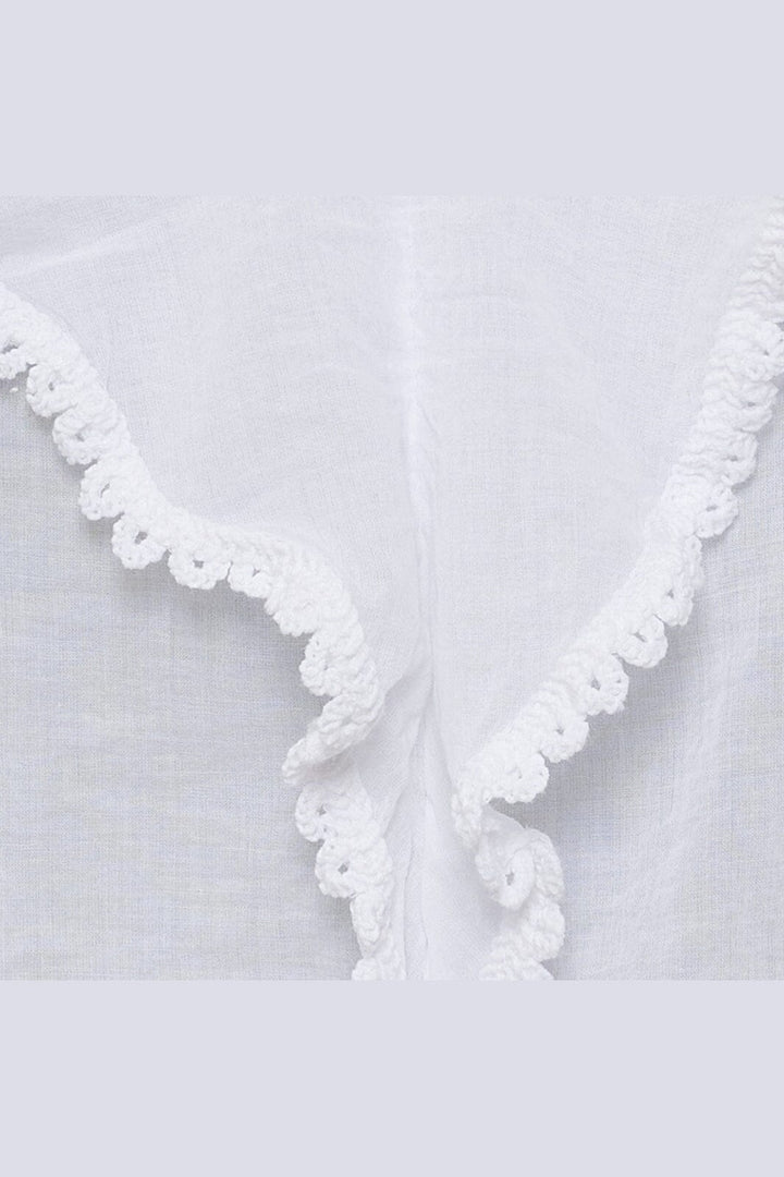 Marta Du Chateau - Mdcrosamaria Blouse TC68179 - White