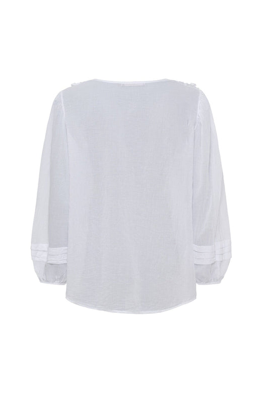Marta Du Chateau - Mdcrosamaria Blouse TC68179 - White
