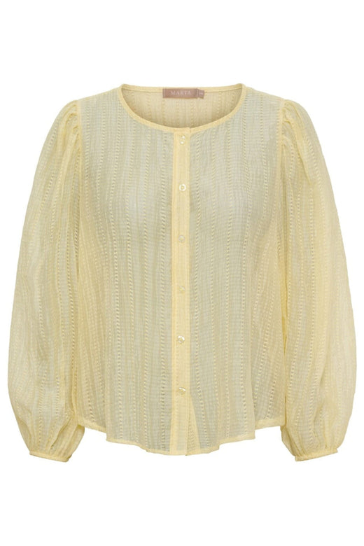 Marta Du Chateau - Mdcroselle Shirt 58136PM - Yellow