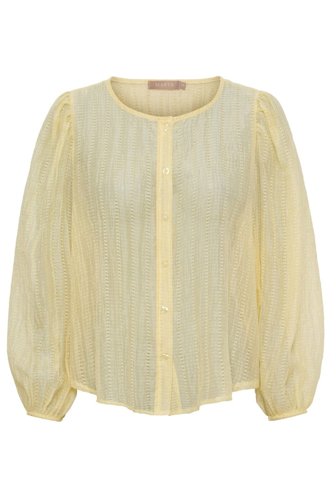 Marta Du Chateau - Mdcroselle Shirt 58136PM - Yellow
