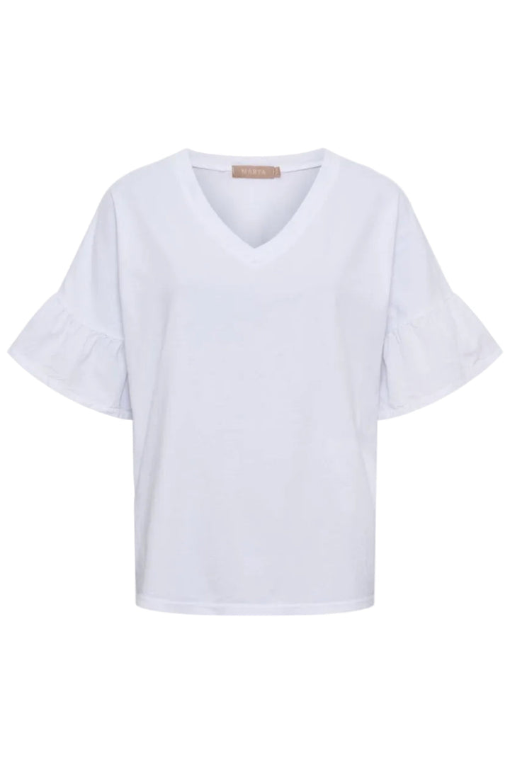 Marta Du Chateau - Mdcsabela Tee 26100 - White