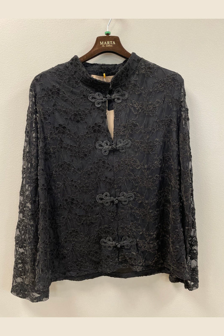 Marta Du Chateau - Mdcsenecia Blouse 8863 - Black
