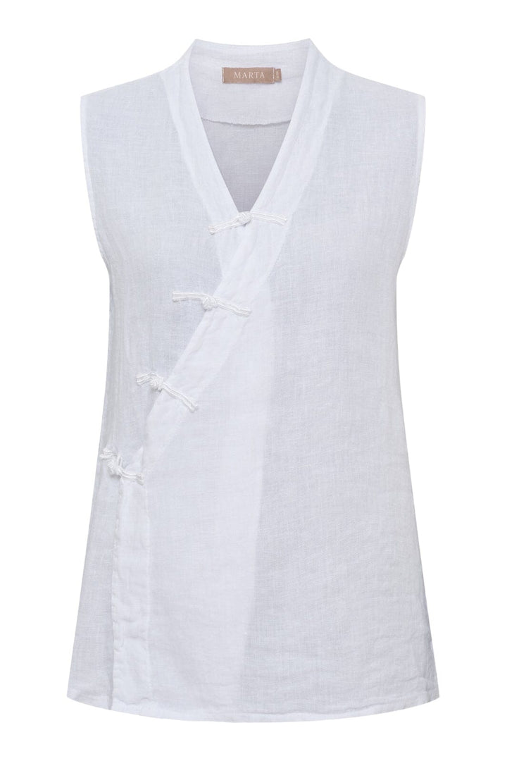 Marta Du Chateau - Mdcsheila Shirt 268607 - White Toppe 