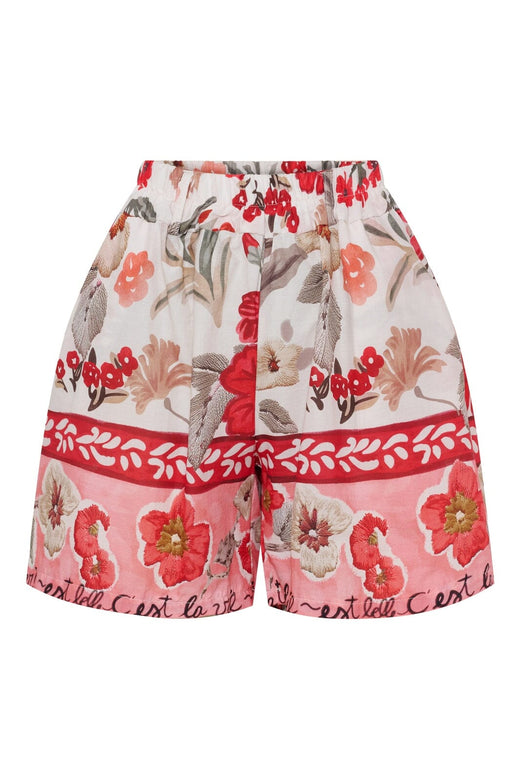 Marta Du Chateau - Mdctora Shorts 266194 - Red